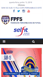 Mobile Screenshot of futsalpe.com.br